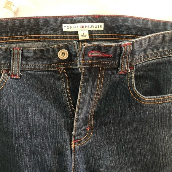 Tommy Hilfiger Capri's Stretch  Denim Ladies 8 - Picture 3 of 11